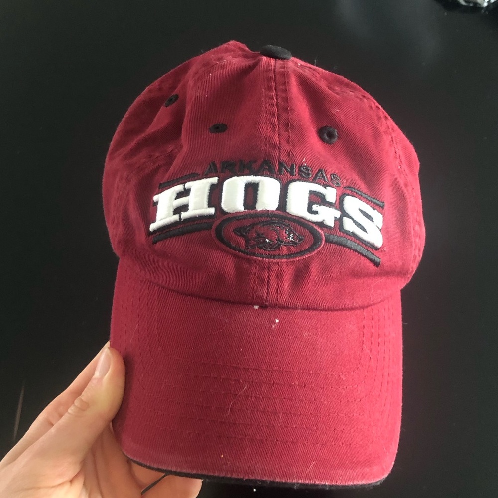 University of Arkansas razorbacks Hogs hat, NCCA college football/baseball cap